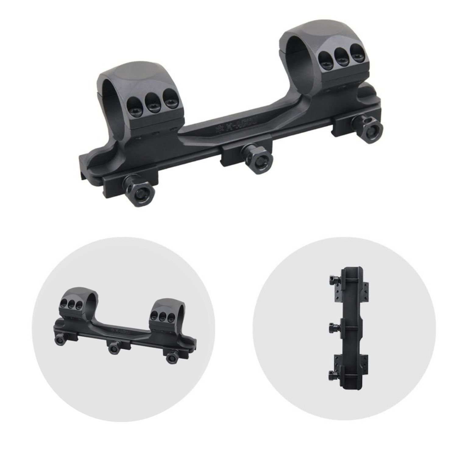 30MM X-ACCU ONE PIECE MEDIUM PICATINNY MOUNT XASR-3010