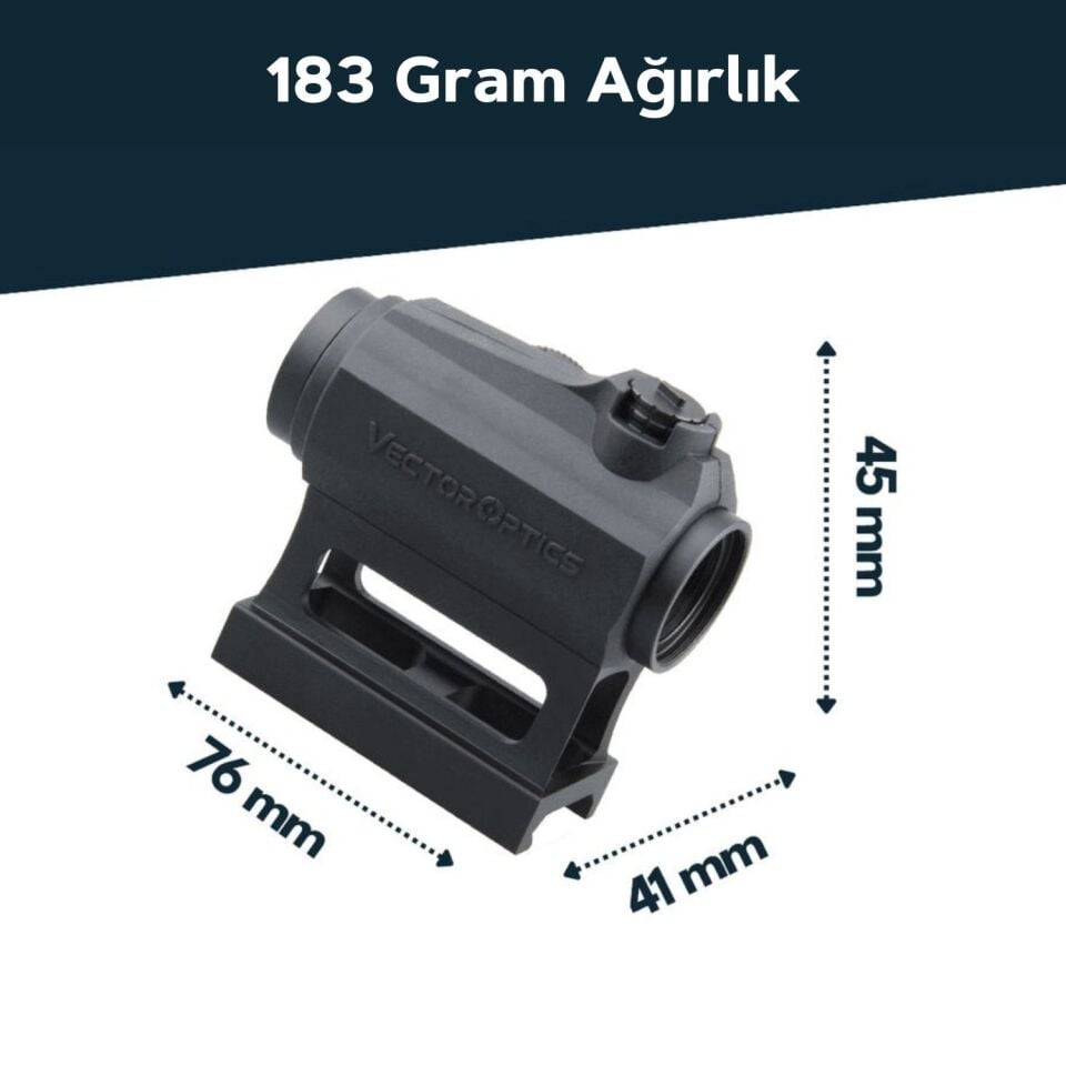 Vector Optics Maverick 1x22 Red Dot Scope S-MIL