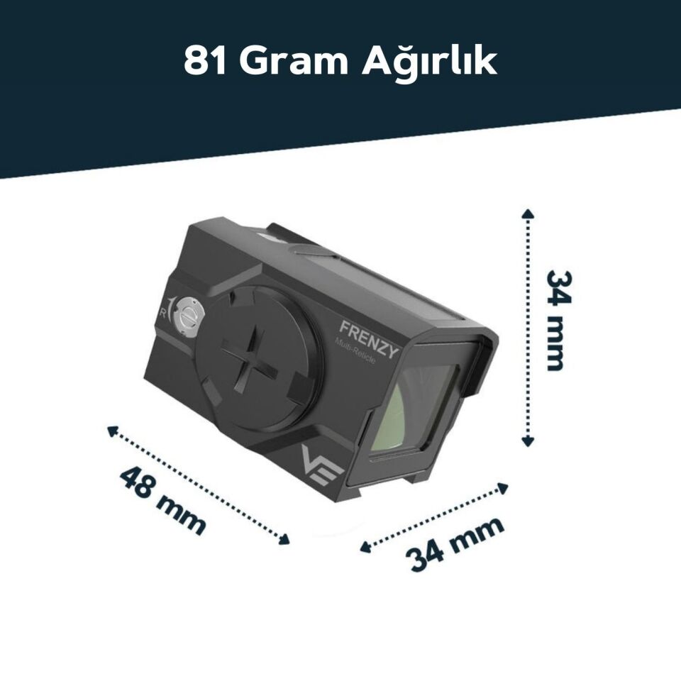 Frenzy Plus 1x18x20 Enclosed Sight Solar Power Multi-Artıkıl Nişangah