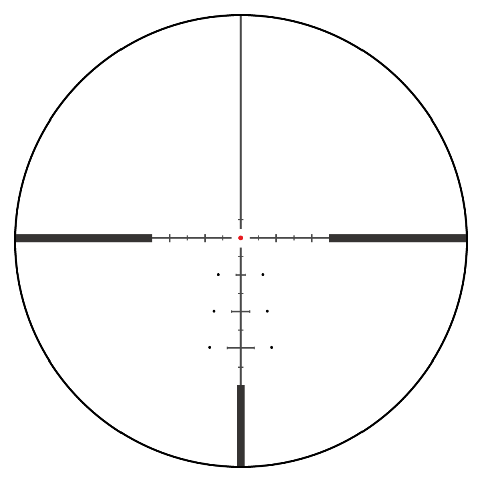 Continental x8 3-24x56 SFP Hunting ED Tüfek Dürbünü