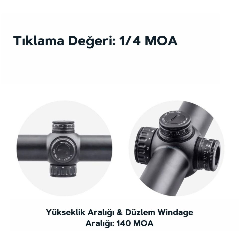CONTINENTAL 2-12X50 HUNTING SFP TÜFEK DÜRBÜNÜ