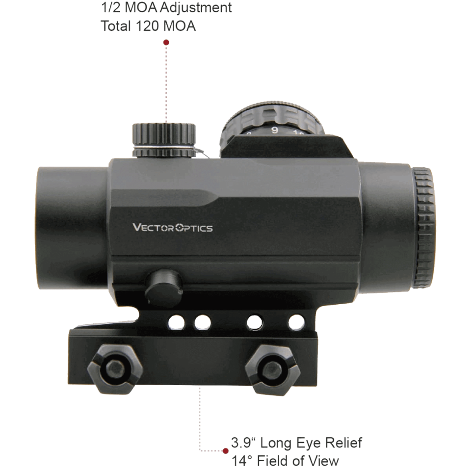 Calypos 1x30 SFP Prism Scope Taktik Tüfek Dürbünü