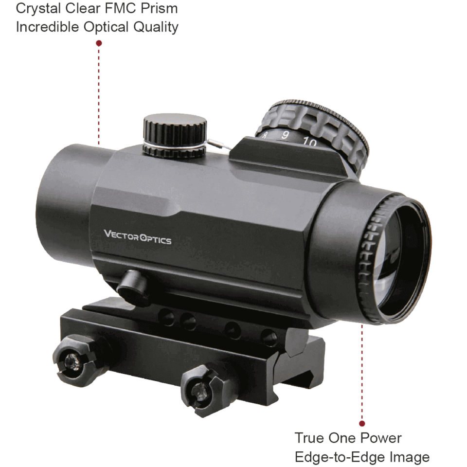 Calypos 1x30 SFP Prism Scope Taktik Tüfek Dürbünü