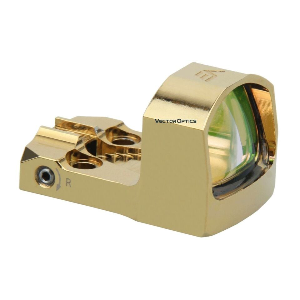 Frenzy-S 1x17x24 AUT Reflex Sight GOLD Plated SCRD-55