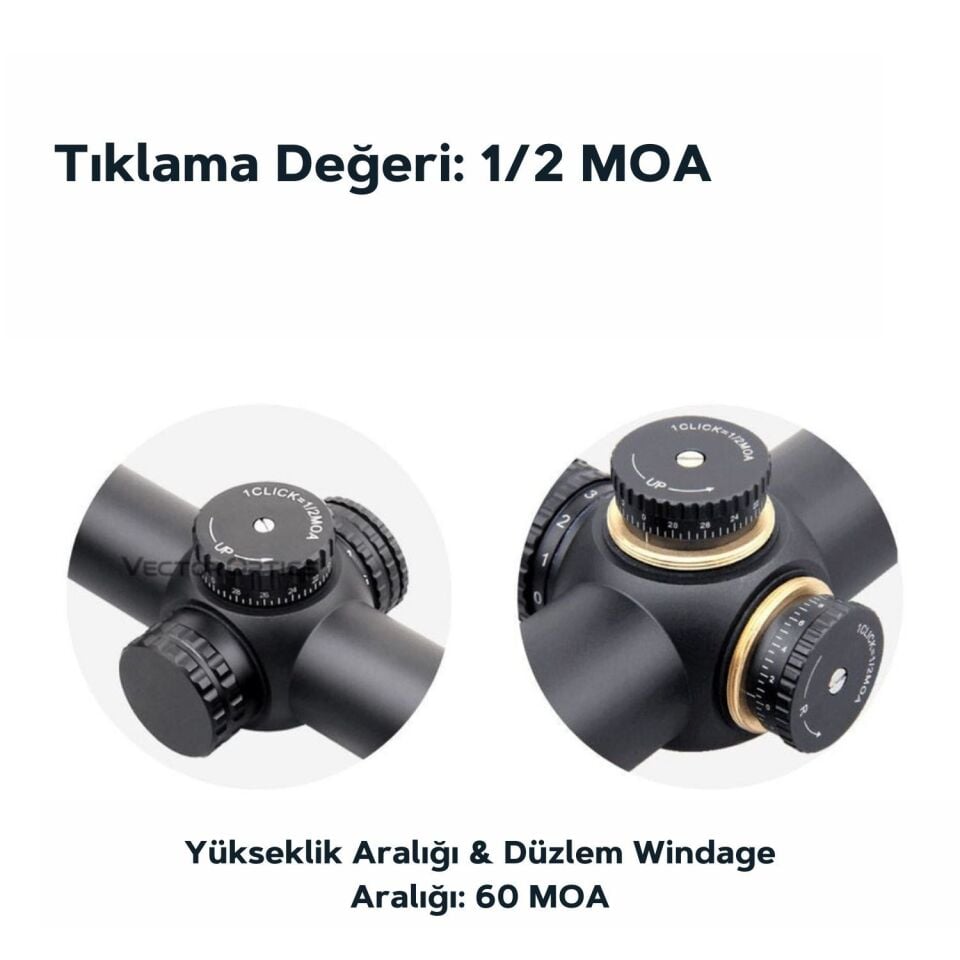 VECTOR GRIMLOCK 1-4X24 HUNTING TÜFEK DÜRBÜNÜ SCOC-40