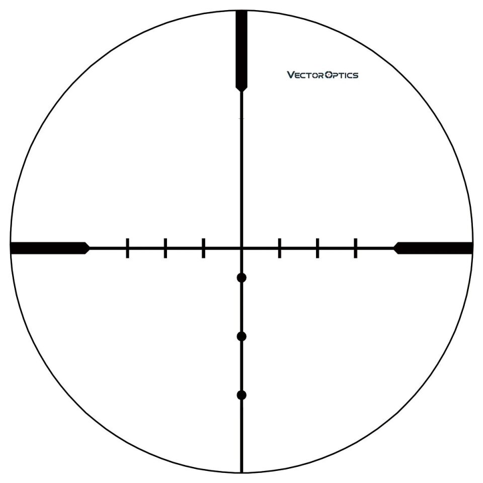 SCOM-29 MATIZ 4-12x40AO 1'' SFP Tüfek Dürbünü