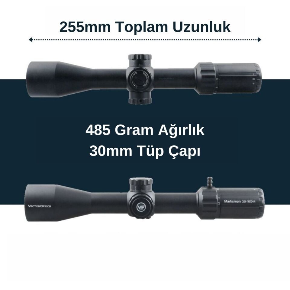 MUSTANG GENII 1-4X24 FFP Tüfek Dürbünü