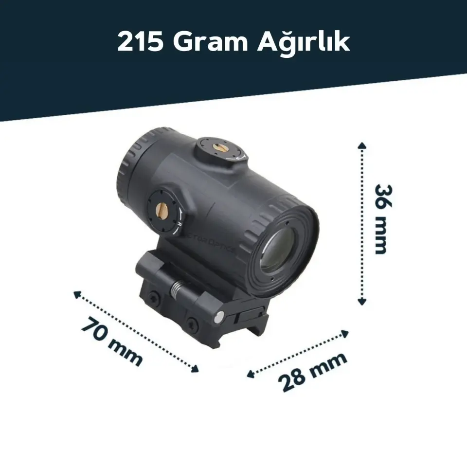 Vector Optics Paragon 3x18 Micro Magnifier Yakınlaştırıcı