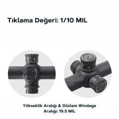 TAURUS 6-24X50 HD HT SFP TÜFEK DÜRBÜNÜ