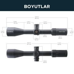 TAURUS 6-24X50 HD HT SFP TÜFEK DÜRBÜNÜ