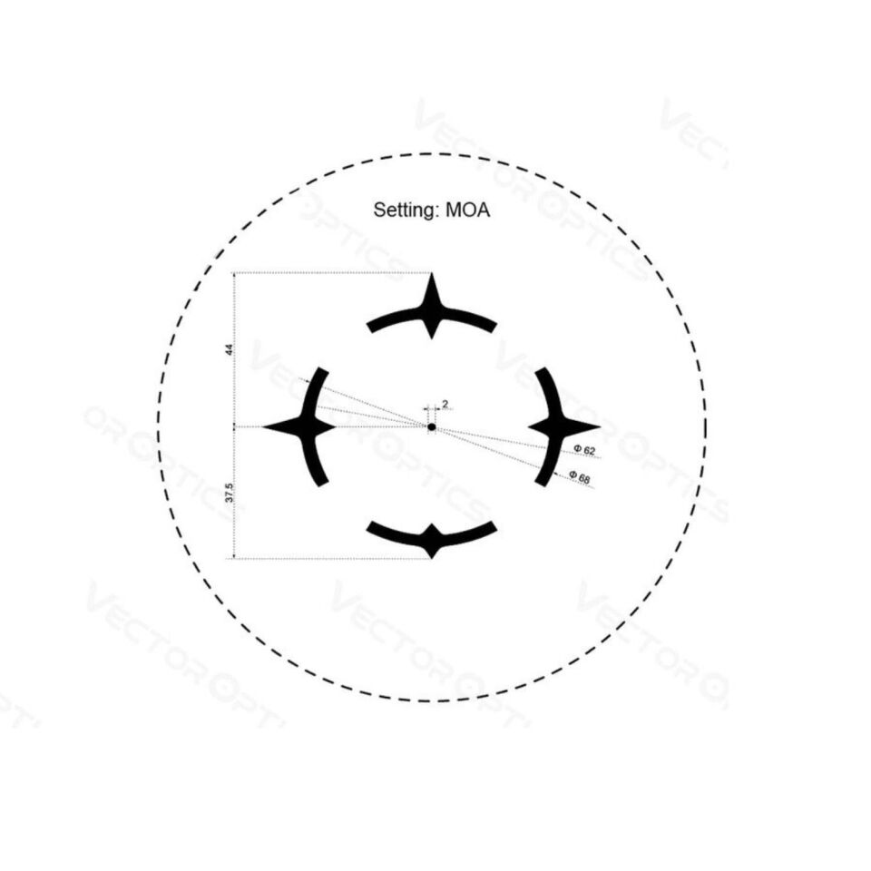 Paragon 1x16 Micro Prism Tüfek Dürbünü