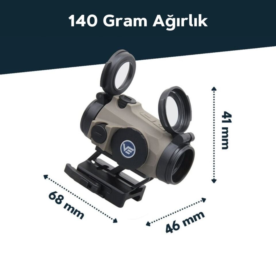 Maverick-IV 1x20 Mini Reflex Sight SOP RUBBER TAN