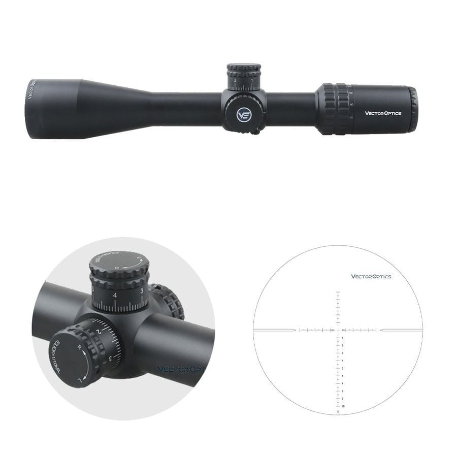 Vector Optics Orion 4-16x44 SFP Tüfek Dürbünü
