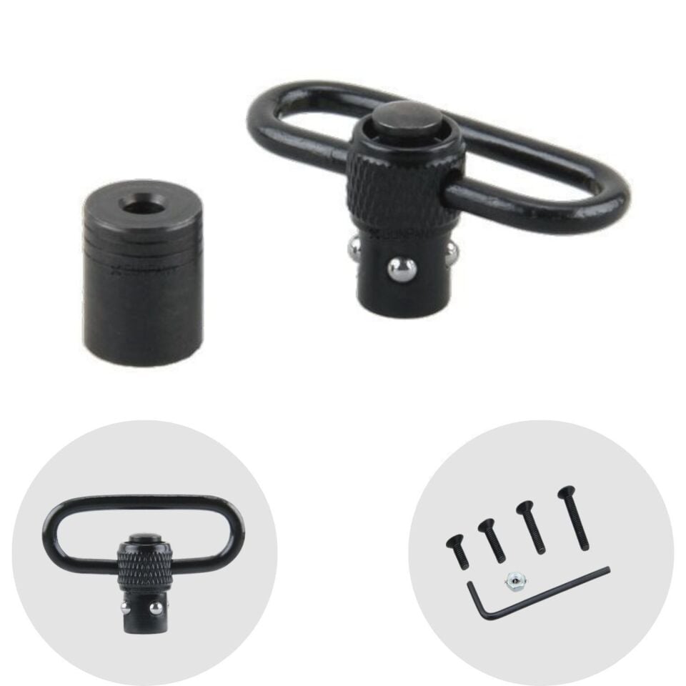 Vector Optics 1.4 Inch Push Button QD Kayış Bağlama Aparatı