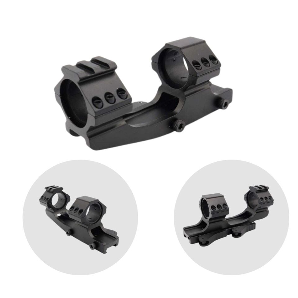 Vector Optics 30mm Tek Parça YÜKSEK Picatinny Dürbün Montaj Ayağı