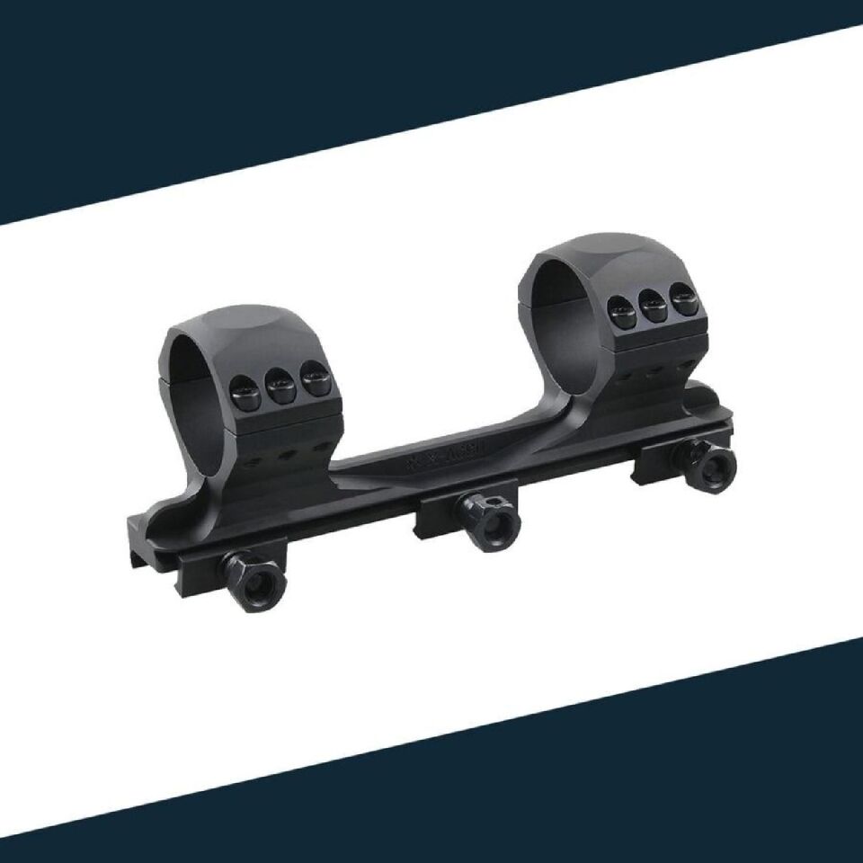 Vector Optics 34mm X-Accu Tek Parça Medium Picatinny Dürbün Montaj Halkası