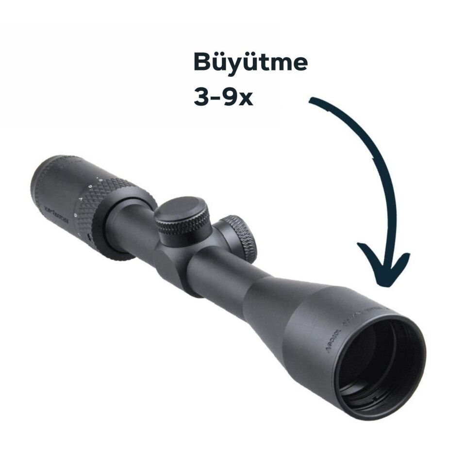 Vector Optics Matiz 3-9x40 MIL 1'' SFP Tüfek Dürbünü