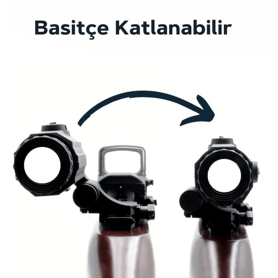 Vector Optics Maverick-III 3x22 Magnifier MIL YAKINLAŞTIRICI