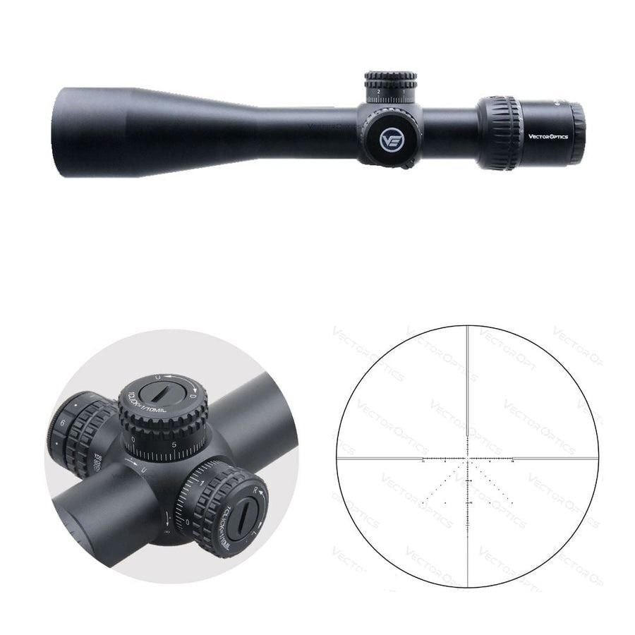 SCFF-37 // Vector Optics Veryon 6-24x44IR FFP Tüfek Dürbünü