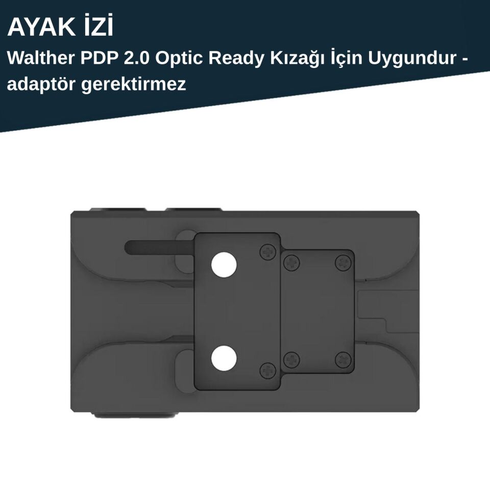 Vector Optics Frenzy FA 1x16x24 3MOA Kırmızı Nokta Nişangahı - Walther® PDP 2.0 Uyumlu (SCRD-83)