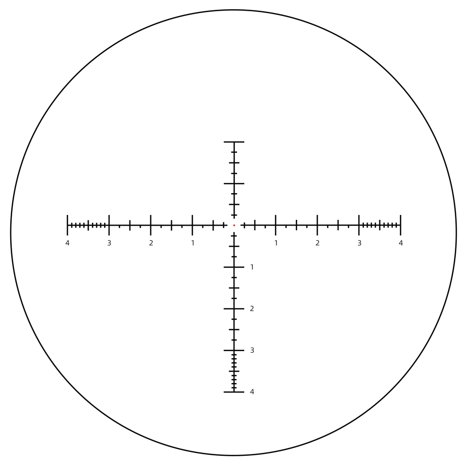 Vector Optics Tauron 5-50x60 ED SFP VCO-5 MIL Tüfek Dürbünü (SCOL-69)