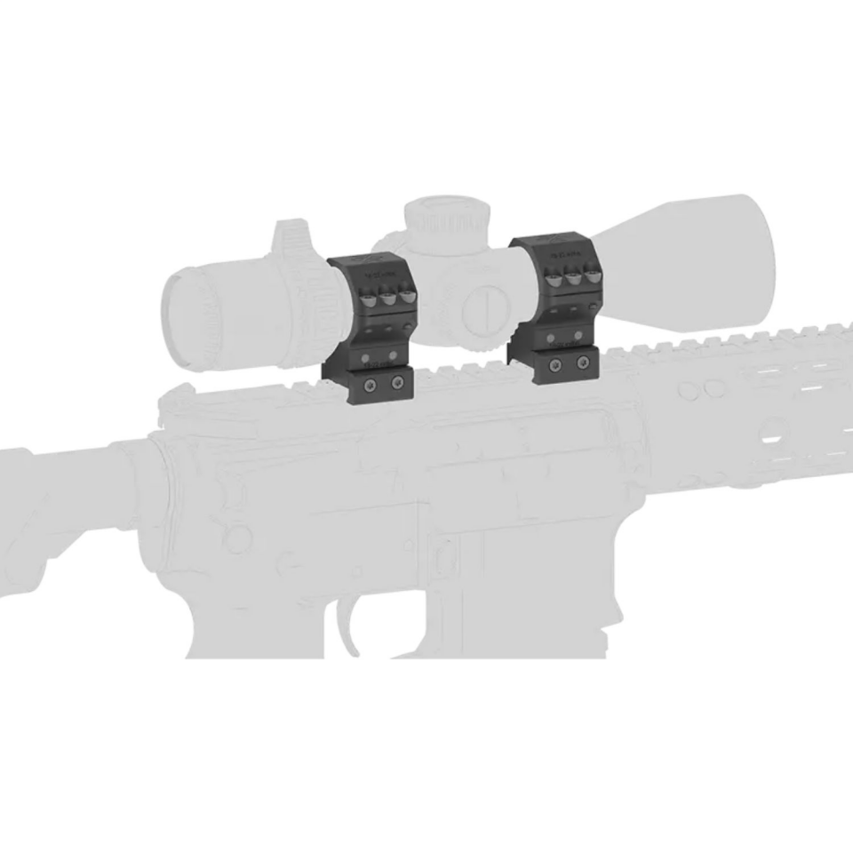 X-ACCU 30mm Ayarlanabilir Yükseklikli Picatinny Dürbün Montaj Halkaları