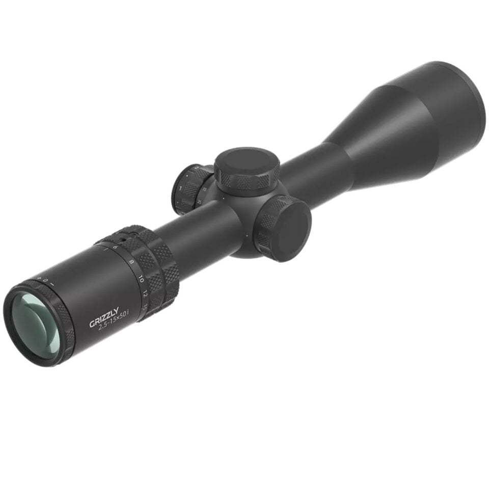 Vector Optics Grizzly 2.5-15x50i HD SFP Tüfek Dürbünü SCOM-48