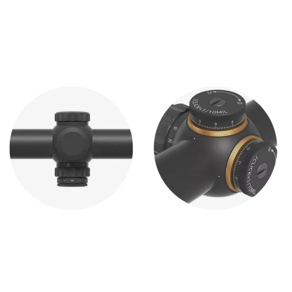 Vector Optics Grizzly 2.5-15x50i HD SFP Tüfek Dürbünü SCOM-48