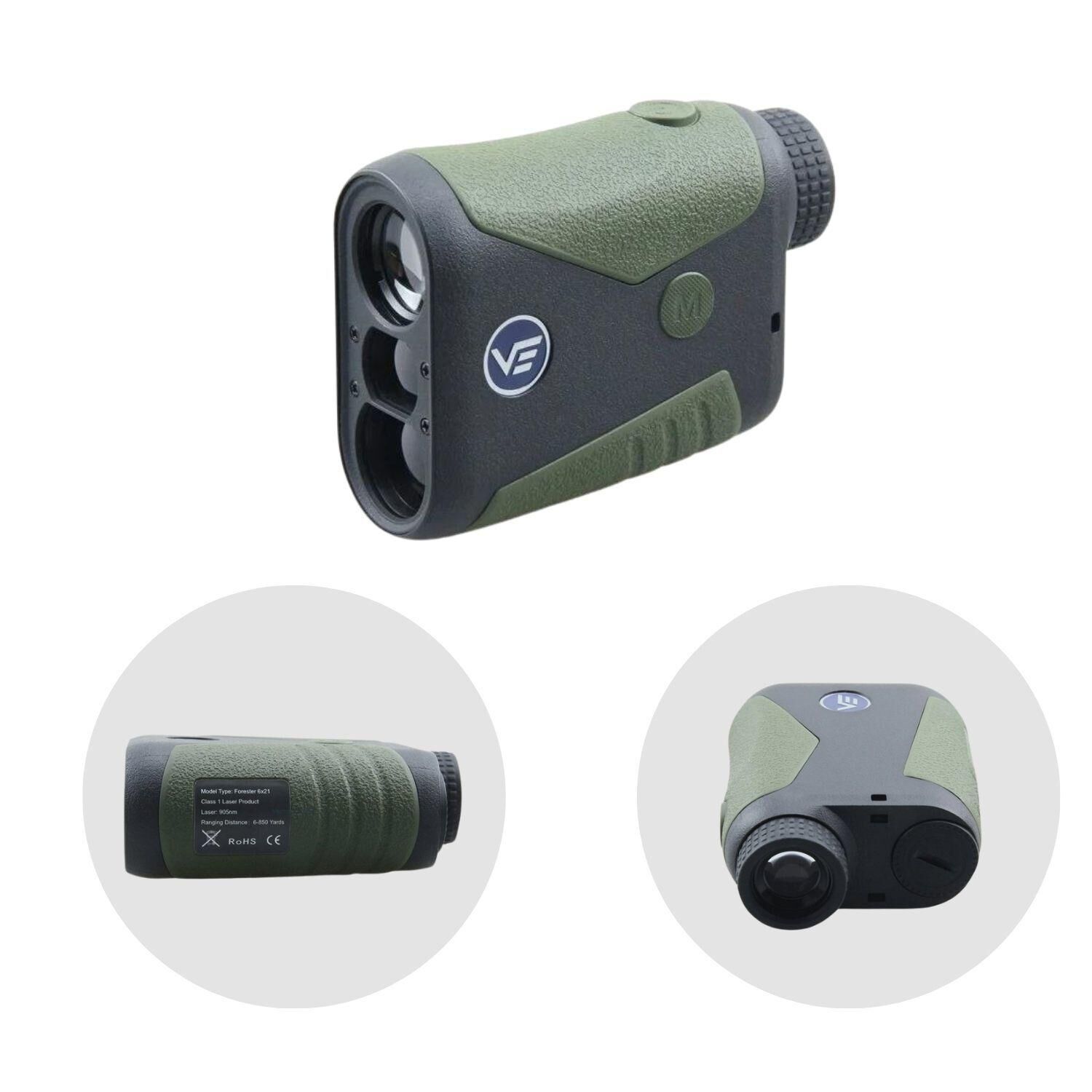 Vector Optics 800METRE Range Finder 6x21 Forester Mesafe Ölçer, Telemetre