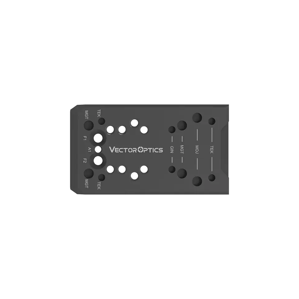 Vector Optics Glock® 4-in-1 Universal Dovetail RedDot Montaj Plakası / RedDot Ayağı (SCFRM-GK11)
