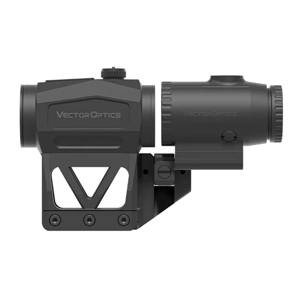 Vector Optics Scrapper 1x29 MRT Red Dot & Paragon 3x Magnifier Entegre Tek Parça Picatinny Montaj SET