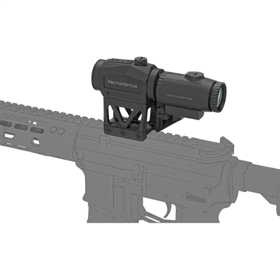 Vector Optics Scrapper 1x29 MRT Red Dot & Paragon 3x Magnifier Entegre Tek Parça Picatinny Montaj SET