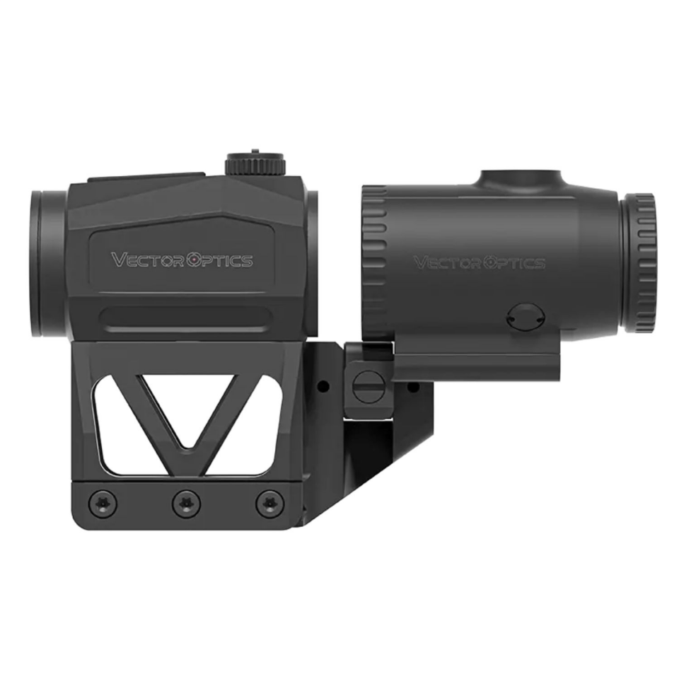 Vector Optics Scrapper 1x25 MRT Red Dot & Paragon 3x Magnifier  Entegre Tek Parça Picatinny Montaj SET