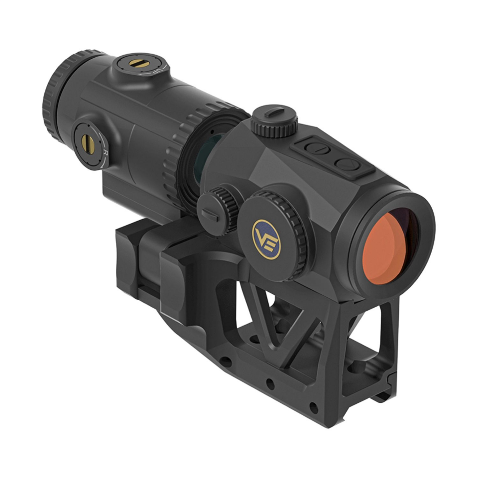 Vector Optics Scrapper 1x25 MRT Red Dot & Paragon 3x Magnifier  Entegre Tek Parça Picatinny Montaj SET