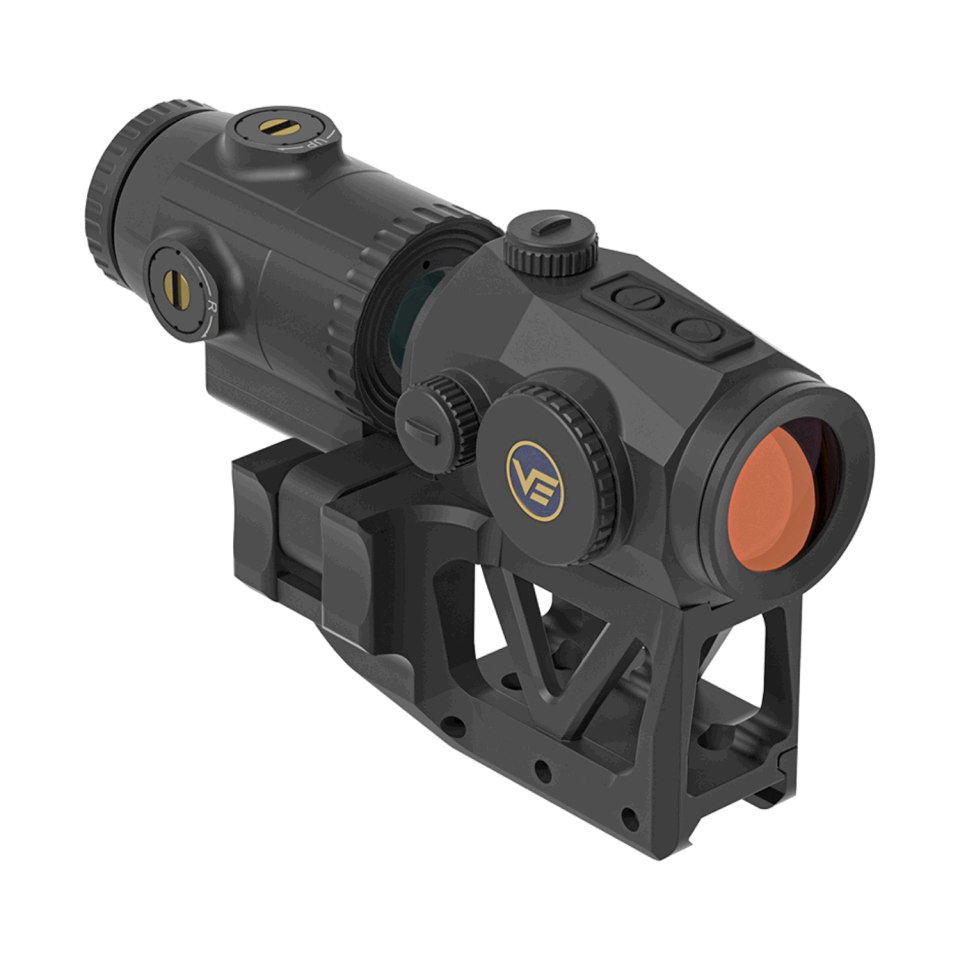 Vector Optics Scrapper 1x25 MRT Red Dot & Paragon 3x Magnifier  Entegre Tek Parça Picatinny Montaj SET