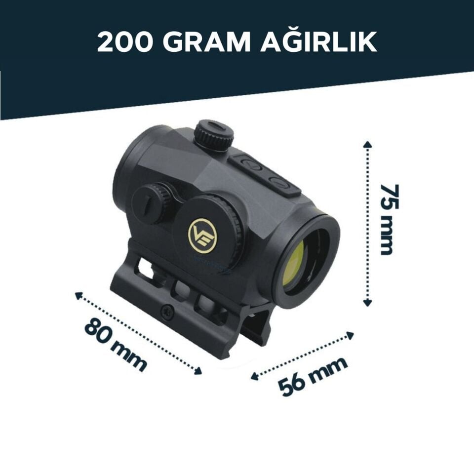 Vector Optics Scrapper GEN3 1x29 2MOA RD Red Dot Nişangah
