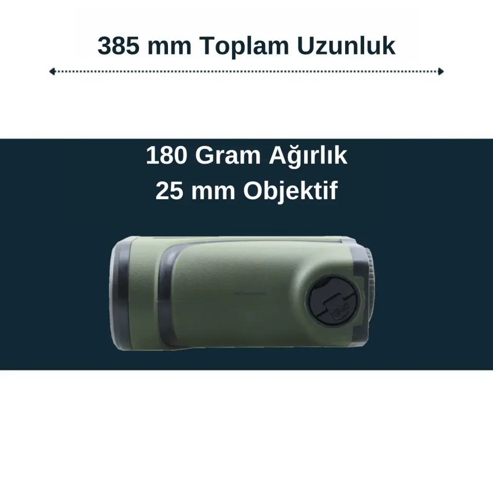 Vector Optics PARAGON 6X25 GEN2 1800M. MESAFE ÖLÇER Range Finder 2000yrds