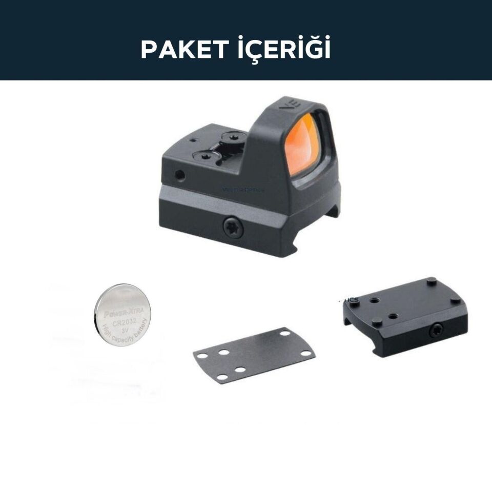 Vector Optics Frenzy-S 1x16x22 AUT RD 3MOA (MAG) Red Dot Nişangah