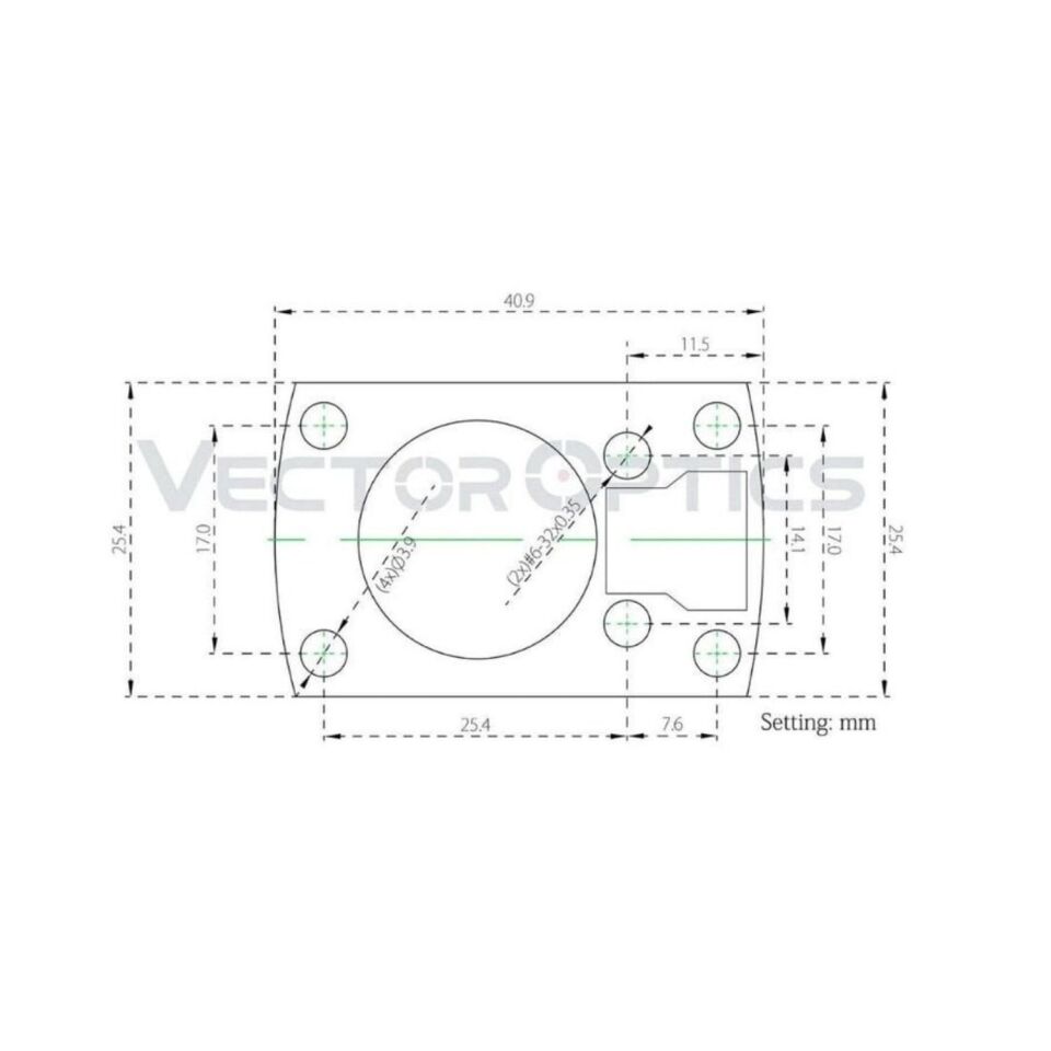 Vector Optics Frenzy-S 1x16x22 AUT RD 3MOA (MAG) Red Dot Nişangah