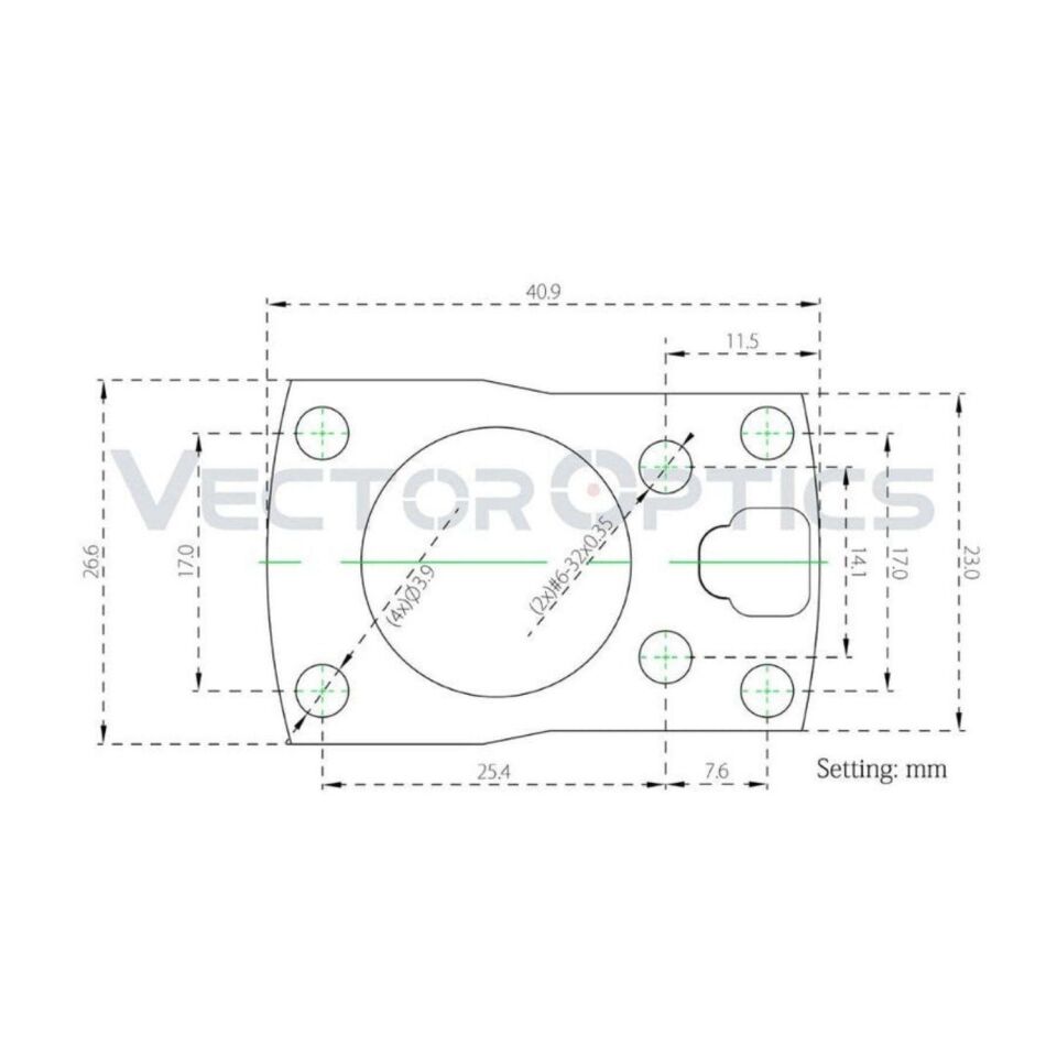 Vector Optics Frenzy-S 1x17x24 Red Dot Nişangah
