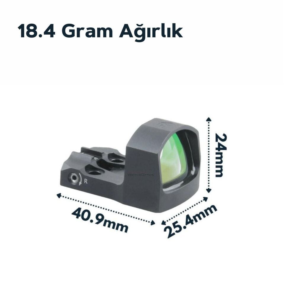 Vector Optics Frenzy-S 1x17x24 Red Dot Nişangah