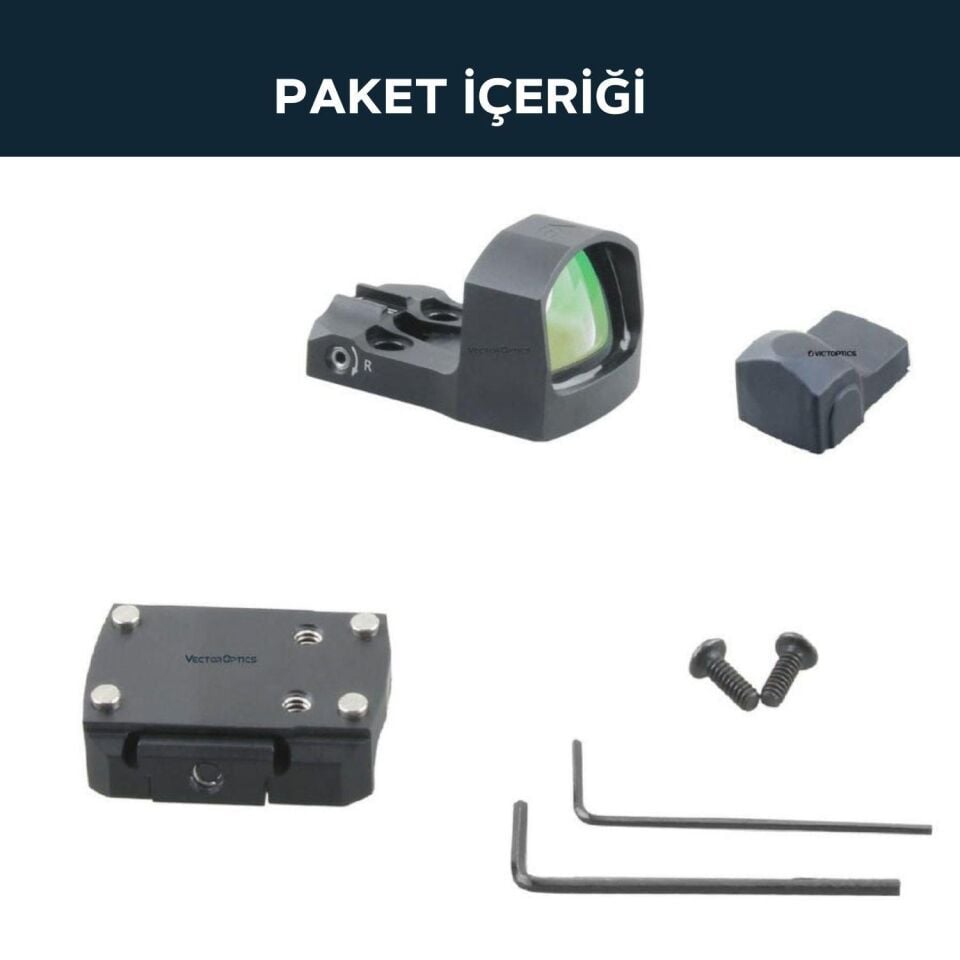 Vector Optics Frenzy-S 1x17x24 Red Dot Nişangah