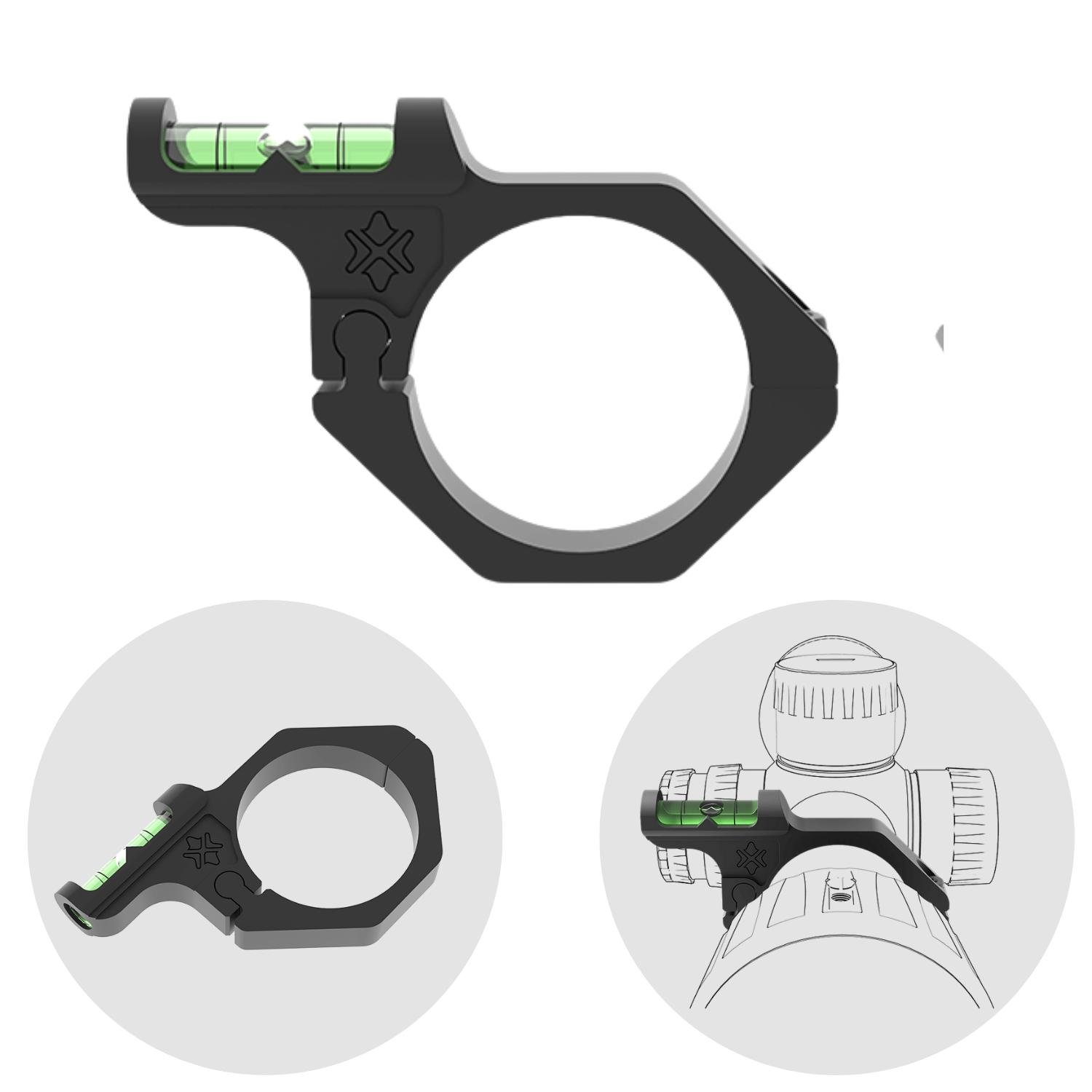 X-ACCU 30mm Dürbün Terazisi Yan Offset Bubble GenII SCACD-26