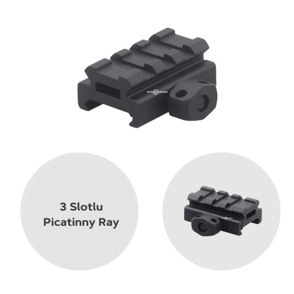 Pikatini Ray Yükseltici Montaj Hamili - Alçak - SCRA-58
