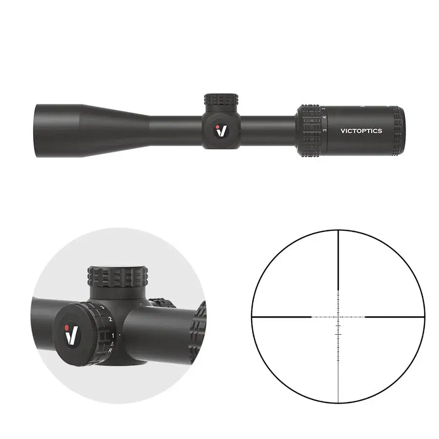 Victoptics SOI 3-9x40 Tüfek Dürbünü 25.4mm Tüp IR Aydınlatmalı 1/10MIL