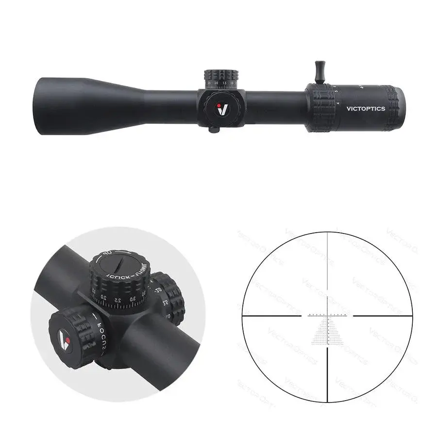 Victoptics S4 4-16X44 FFP Tüfek Dürbünü OPFF-01
