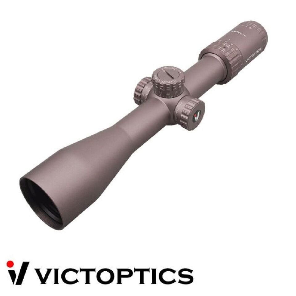 Victoptics S4 4-16X44 Coyote SFP Parallax Tekerli Tüfek Dürbünü - OPSL26