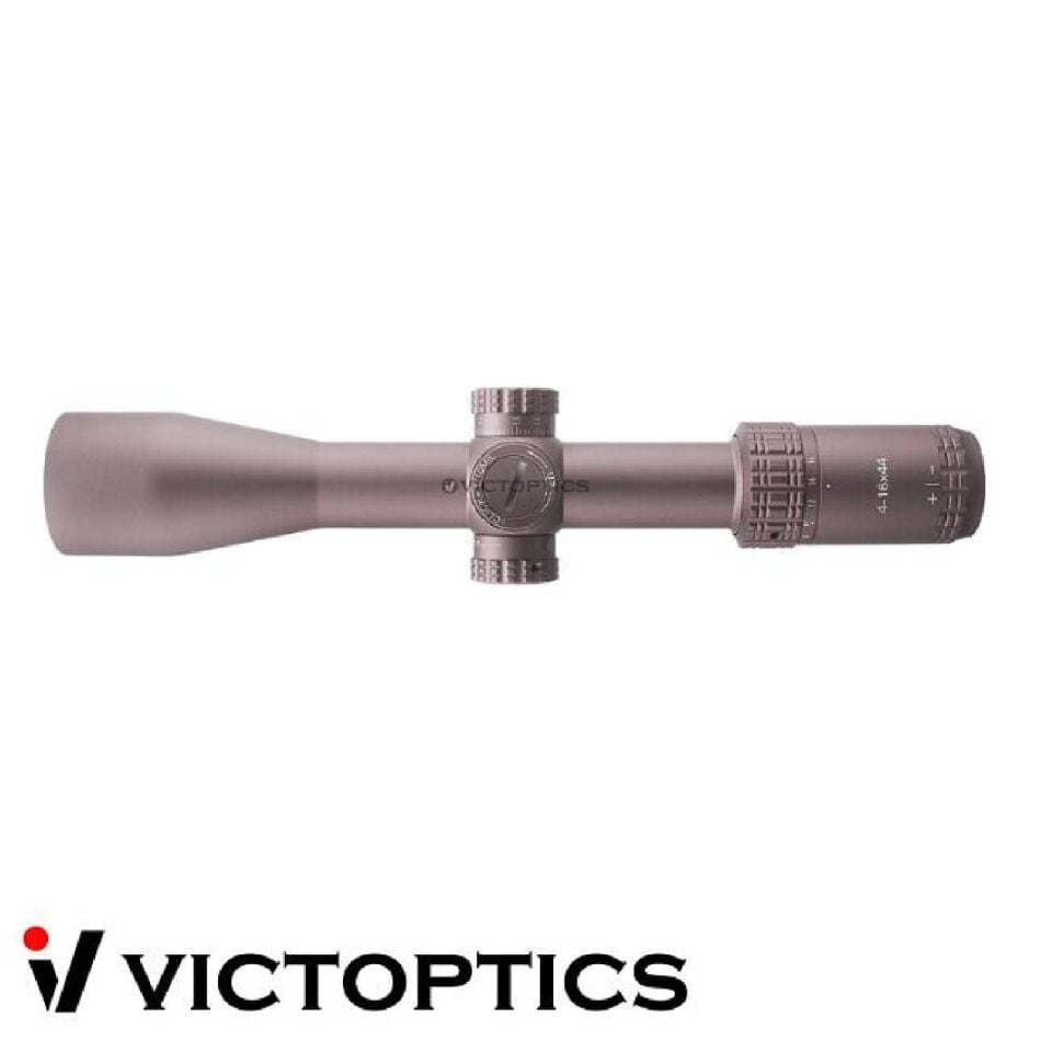 Victoptics S4 4-16X44 Coyote SFP Parallax Tekerli Tüfek Dürbünü - OPSL26