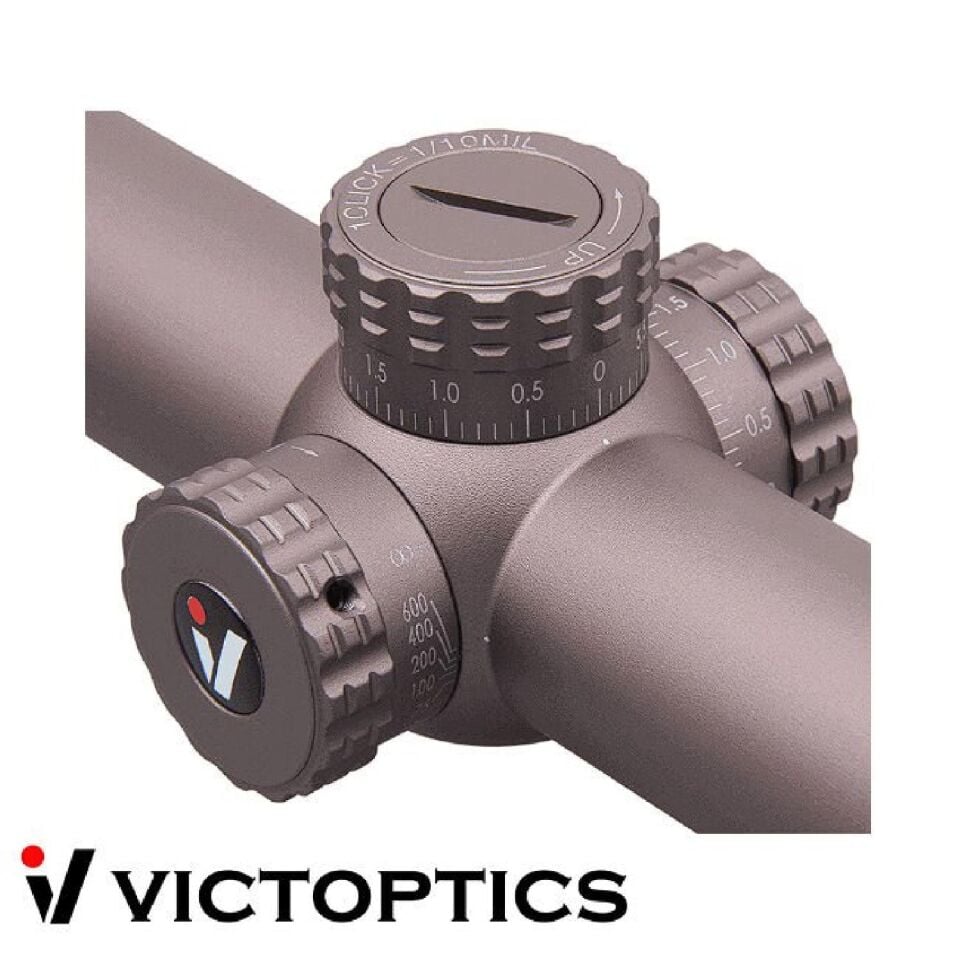 Victoptics S4 4-16X44 Coyote SFP Parallax Tekerli Tüfek Dürbünü - OPSL26