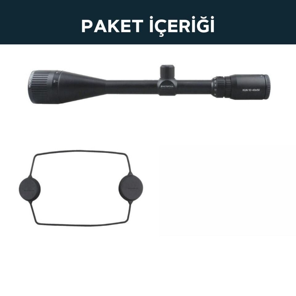 Victoptics C4 10-40x50 SFP Tüfek Dürbünü - OPSL24